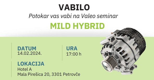 SEMINAR MILD HIBRID: Organiziramo dodaten brezplačni seminar na območju Celja