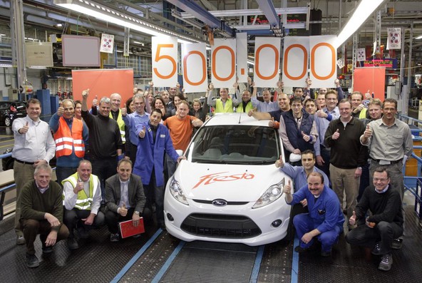 Ford: Fiesta je najbolj prodajan mali avto v Evropi