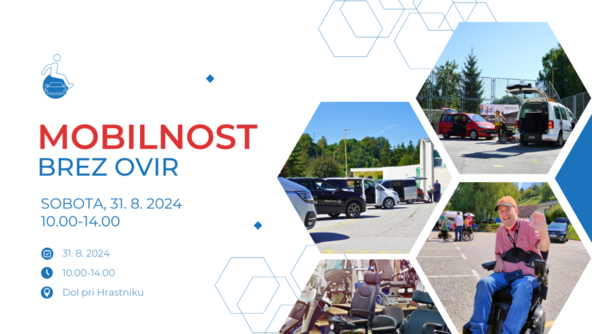 Mobilnost brez ovir na Dolu pri Hrastniku: Priložnost za vse, ki si želijo izboljšati mobilnost gibalno oviranih oseb