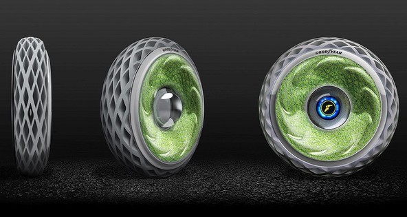 Konceptna pnevmatika Goodyear Oxygene: Pnevmatika za čistejši zrak in prikladnejšo urbano mobilnost