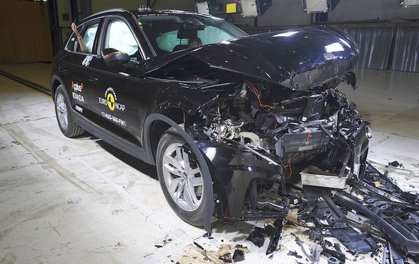 Audi Q5 & Euro NCAP: Novi Q5 prepričal na preizkusu Euro NCAP