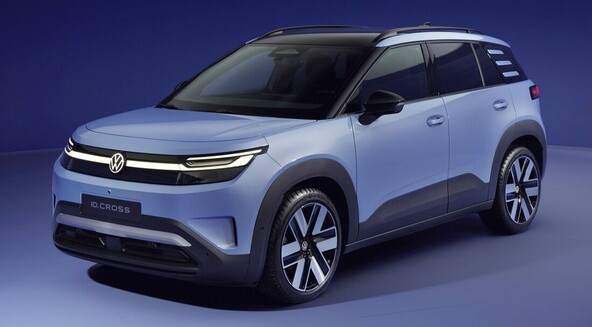 Popolnoma električni kompaktni SUV: Svetovna premiera novega modela ID. Cross