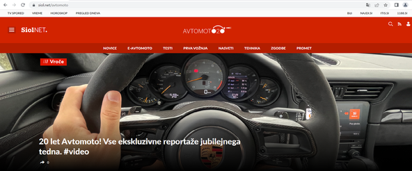 Z vami smo že 20 let, vsak dan v letu: Siolova avtomobilska redakcija Avtomoto