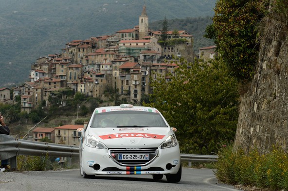 IRC: SANREMO: 13. oktober 2012: Prva zmaga za peugeot 208 R2