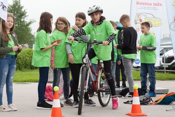 Program Varno na kolesu: Ozaveščanje o varnosti se začne že pri najmlajših