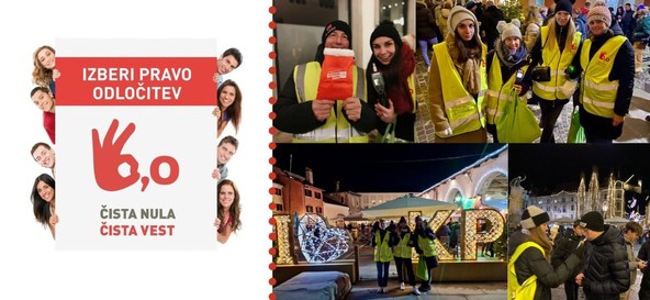 Čista nula, čista vest : Skoraj polovica obiskovalcev mest v ‘veselem decembru’ odgovornih s čisto nulo