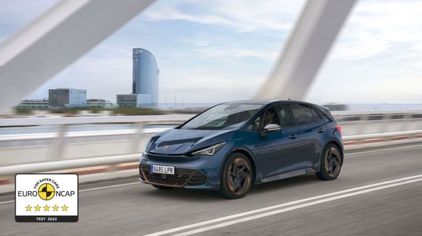 5 Euro NCAP zvezdic: CUPRA Born je dobil najvišjo oceno varnosti 