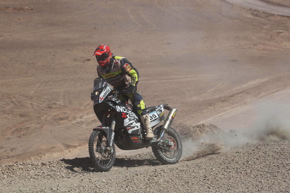 Dakar 2015 – 6. etapa: Antofagasta - Iquique: Stanovnik pridobil štiri mesta, očitno taktiziranje na vrhu
