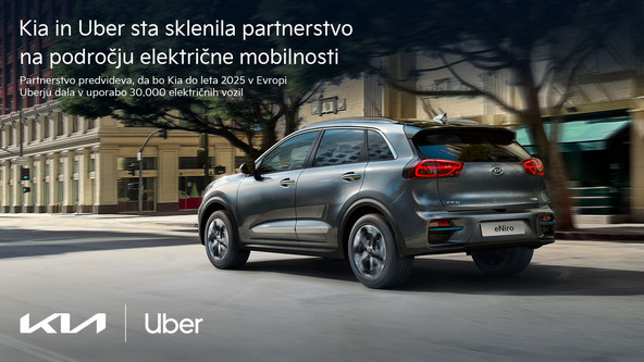 KIA Europe & Uber: Partnerja pri električni mobilnosti
