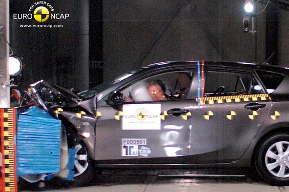 Mazda3: Pet zvezdic Euro NCAP za novo Mazdo3