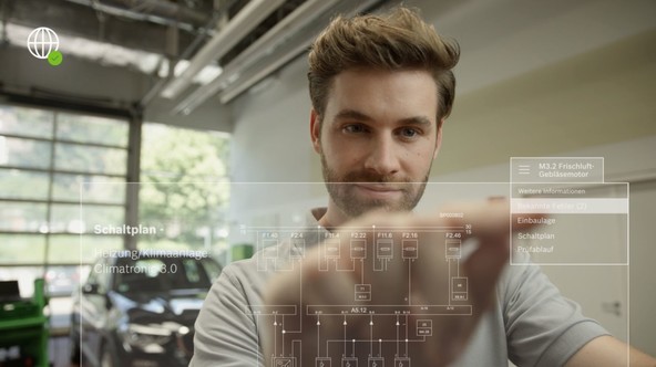 Boscheva programska oprema za delavnice: Z Esitronic 2.0 Online vedno v koraku s časom