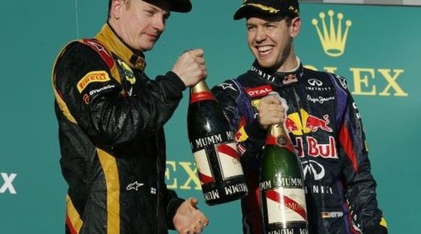 VN Avstralije & Lotus F1 Team : Kimi Räikkönen z Renaultovo močjo do zmage 