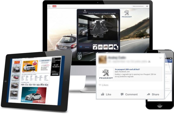 iPROM & Peugeot Slovenija: Namesto pričakovanih 300 dosegli prek 900 prijav