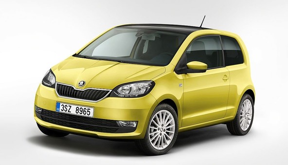 Škoda Citigo: Citigo z novim sprednjim delom in posodobljeno notranjostjo