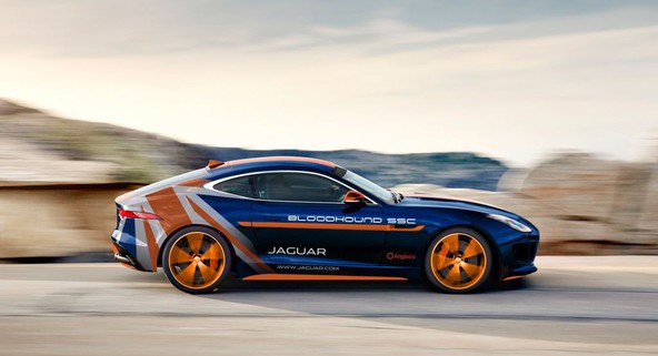 Jaguar Bloodhound F-TYPE: Jaguar na MotoFestu v Coventryju predstavlja vozilo za hitro posredovanje