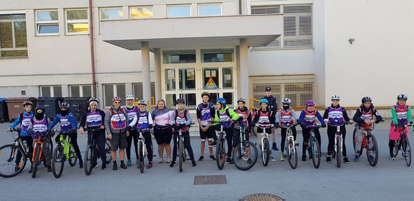 Program Varno na kolesu: Skupen števec Varno na kolesu letos obrnil več kot 66.000 km!