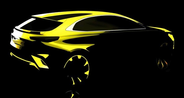 Kiina modelna družina Ceed: Kia razkriva prvo risbo novega križanca