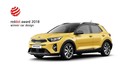 Nagrade Red Dot 2018: Oblikovalske nagrade prejeli Stinger, Stonic in Picanto