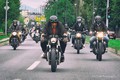 Distinguished Gentleman’s Ride - Ljubljana 2015: V suknjiču in kravati na motocikel