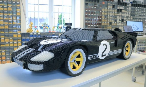 LEGO-Ford GT: Tri tedne, 40.000 kock in veliko potrpljenja