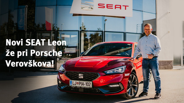 Novi SEAT Leon 2020 že v Sloveniji pri Porsche Verovškova!: Nova generacija prinaša veliko novosti!