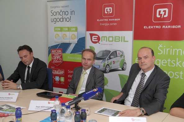 mag. Andrej Kosmačin, Dejan Boštjančič in Mladen Žmavcar