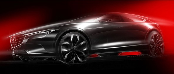 Mazda Koeru Concept: Mazda bo v Frankfurtu predstavila novi koncept SUV križanca