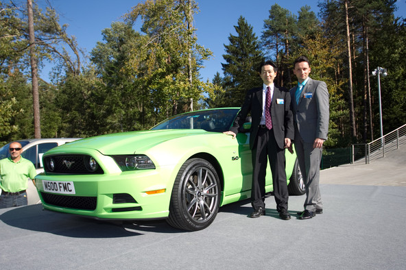David Jurič, generalni direktor Summit motors in Terumoto Yamagata izvršni direktor Summit motors