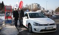 Otvoritev hitre polnilnice na Celovški cesti v Ljubljani: Petrol in Volkswagen vztrajno na poti k množični električni mobilnosti