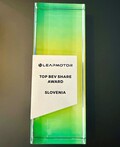 Leapmotor Slovenija : Priznanje za najboljšega evropskega uvoznika kitajskih električnih vozil 