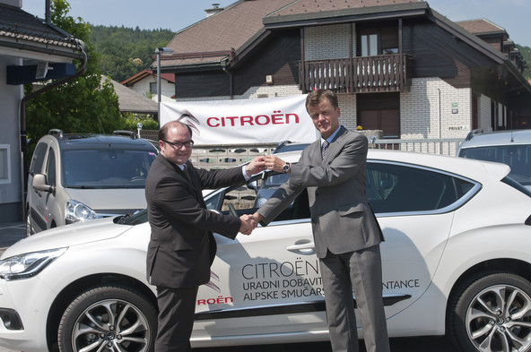 Citroën Slovenija : Uradni dobavitelj vozil Slovenskih alpskih smučarskih reprezentanc