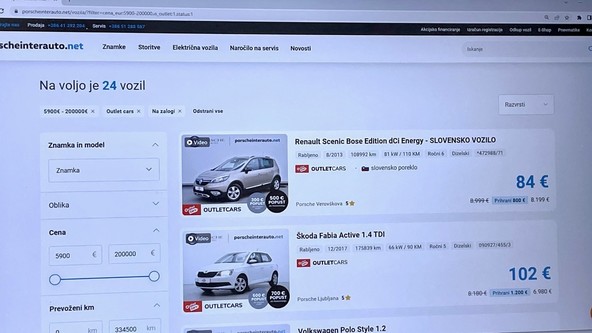 Poceni rabljena vozila v Sloveniji: Outletcars: Top ponudba poceni rabljenih vozil v Sloveniji