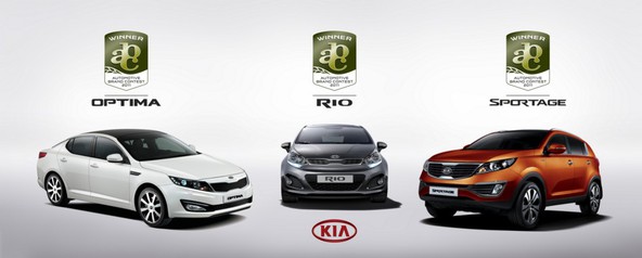 Kia: Prejela štiri priznanja ABC za avtomobilsko oblikovanje