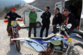 Miran Stanovnik : Stanovnik poučeval reševalce motoriste na enduro poligonu