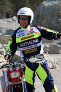 Miran Stanovnik : Stanovnik poučeval reševalce motoriste na enduro poligonu