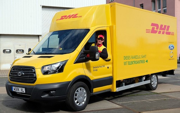 Deutsche Post DHL in Ford: Prvi skupni izdelek – električno dostavno vozilo (e-van)