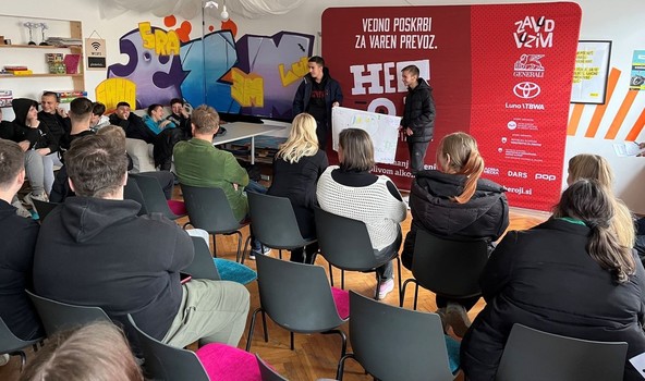 Projekt Heroji furajo v pižamah: Generali z mladimi za varnejše ceste brez alkohola
