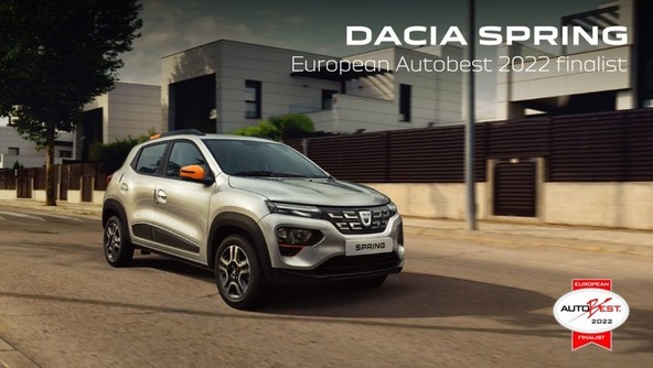 »AUTO BEST 2022«: DACIA SPRING V FINALU IZBORA 