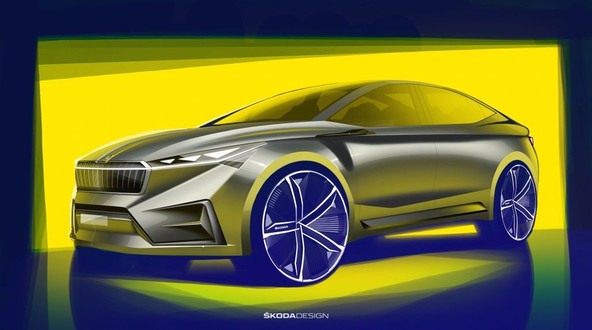 Škoda Vision iV: Škoda s konceptno študijo predstavlja konkretno podobo električne prihodnosti znamke
