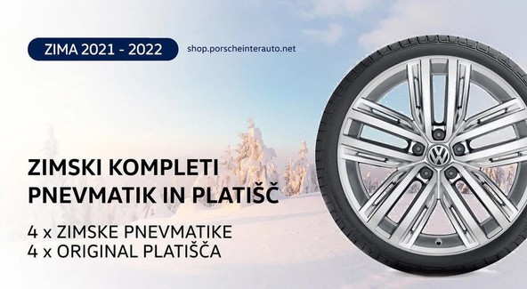 Zimski komplet platišča in pnevmatike