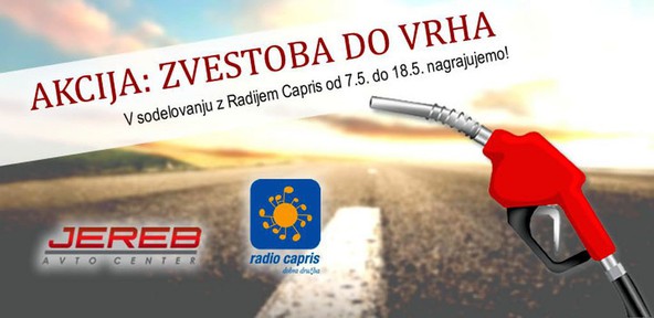 Zvestoba do vrha: Avto Center Jereb in Radio Capris nagrajujeta
