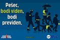 "Pešec – Bodi viden, bodi previden!": V teku je nacionalna preventivna akcija 