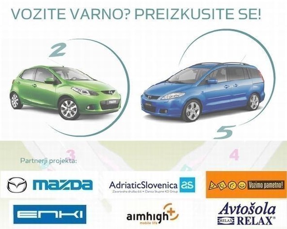 Akcija Varna vožnja: Znani zmagovalci nagradne igre!