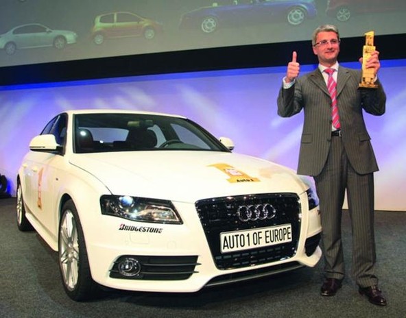 Audi: A4 je evropski avto št. 1
