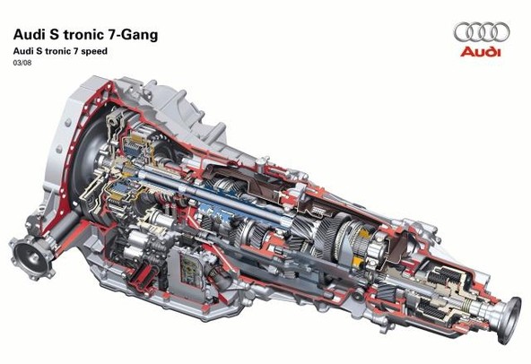 Audi: Novi S tronic - 7 prestav za dinamično in varčno vožnjo