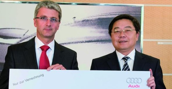 Audi: Praznuje 20. obletnico delovanja na Kitajskem