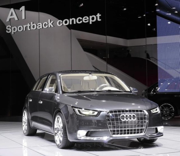 Audi A1 Sportback concept: Kompaktni 5-vratnik s hibridnim pogonom