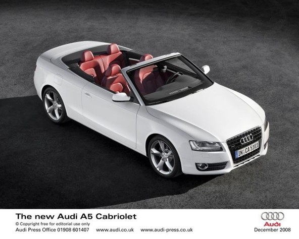 Audi A5/S5 Cabriolet: Občutek vetra v laseh