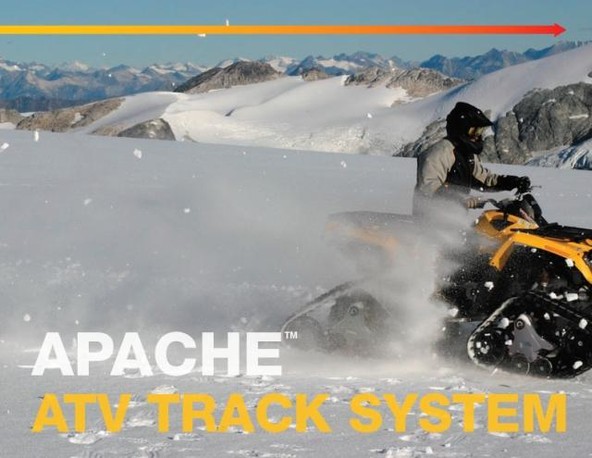 BRP Apache ATV Track System: Bombardierjev edinstveni izdelek