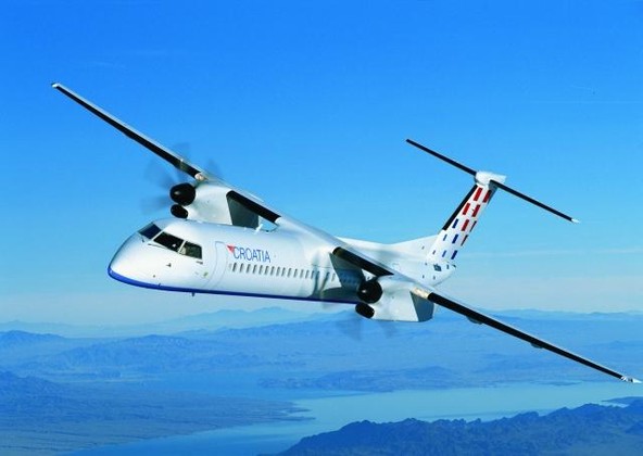 Bombardier Aerospace: Bombardier dostavil prvo letalo Q400 družbi Croatia Airlines